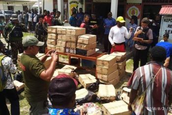 Polisi Yalimo sita 2.593 botol minuman keras