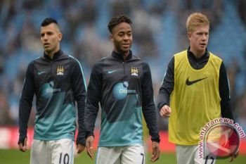 De Bruyne/Sterling dapat dimainkan saat City hadapi Arsenal