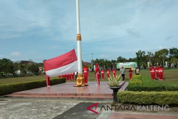 Calon anggota Paskibraka Palangka Raya intensifkan latihan