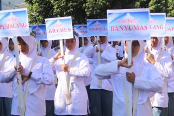 7.000 pelajar Muhammadiyah Banyumas ikuti pawai ta'aruf