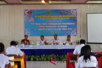 Kades Barsel ikuti pembinaan pengembangan perpustakaan desa