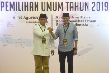 KPU nyatakan dokumen pendaftaran Prabowo-Sandiaga lengkap
