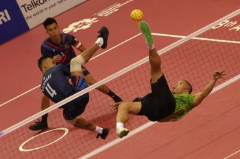 Tim sepak takraw Indonesia siap hadapai Malaysia