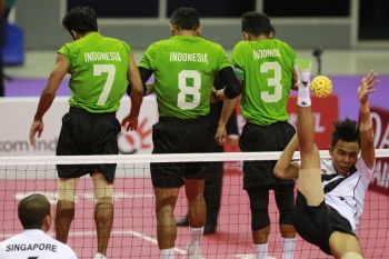 Asian Games - Timnas sepak takraw putra Indonesia ke final