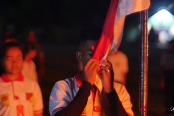BUMN Hadir - Latihan Bela Negara SMN gelar malam renungan