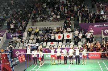 Kalahkan China, Jepang raih emas beregu putri bulu tangkis