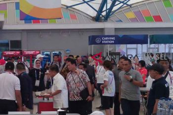 Asian Games - Wapres JK makan siang bersama atlet