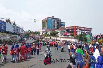 Warga Bandarlampung antusiasme sambut Obor Asian Games
