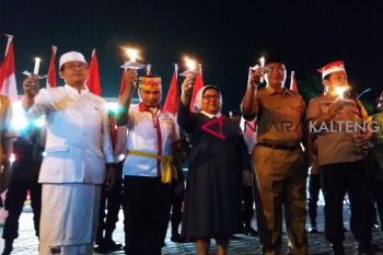 Masyarakat Kalteng gelar doa bersama untuk korban gempa Lombok
