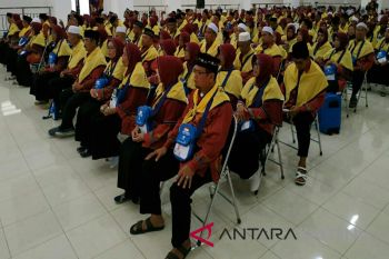 Jamaah haji Kotim bersiap menuju Madinah