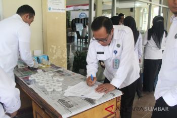 BNNP lakukan tes urine dadakan bagi pegawainya, cegah penyalahgunaan narkoba