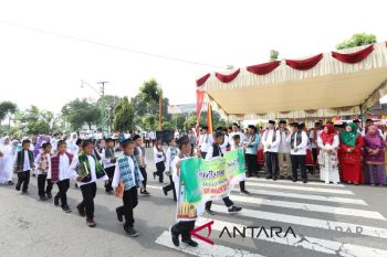 Ribuan warga Agam gelar pawai rayakan tahun baru Islam