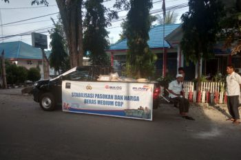 Stabilkan harga beras, Bulog Poso jual beras keliling