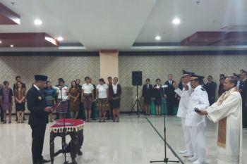 Sembilan bupati-wakil bupati di NTT dilantik 2019
