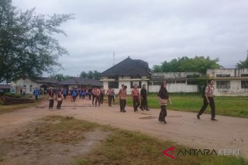 Goro Implasment bersama Pramuka dan OPD Lingga