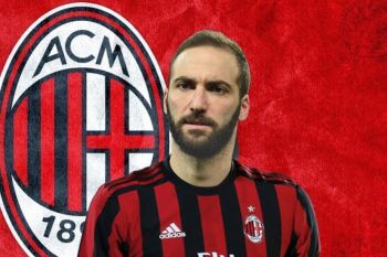 Gol semata wayang Higuain ke gawang Dudelange bikin Milan bernapas lega