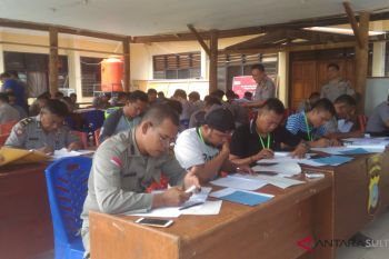 Personel Polres Poso dites psikologi kepemilikan senjata api