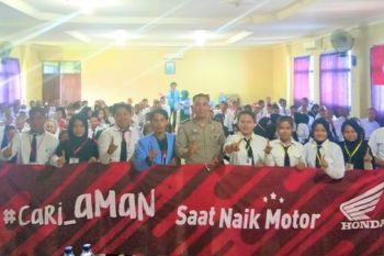 Honda terus kampanyekan #Cari_Aman dalam berkendara