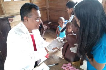 Dinkes Papua gelar imunisasi campak di tiga kabupaten