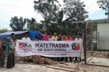 IKA Tetrasma Surabaya bantu korban gempa Lombok