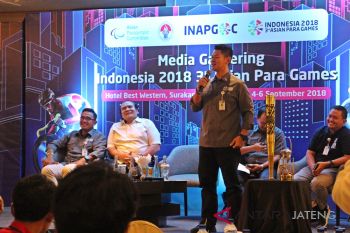 Obor Asian Para Games 2018 hari ini dikirab di Solo