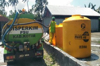 Hujan tidak merata, pesisir Kotim krisis air bersih