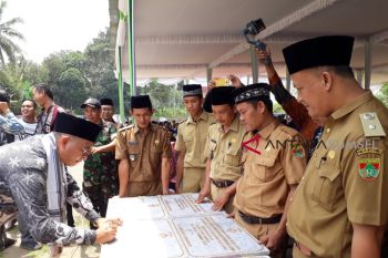 Bupati Musi Rawas resmikan 29 kantor kepala desa