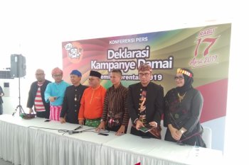 Artikel - Kepala daerah se-Kalteng satu dukungan pada Pilpres 2019
