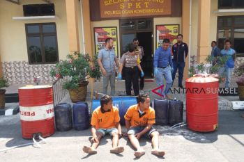 Polres OKU tangkap pelaku pengecor bbm bersubsidi