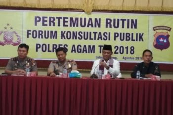 Polres Agam Benahi Fasilitas Pelayanan Masyarakat