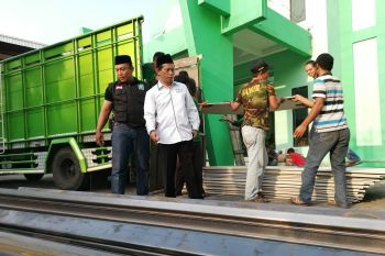 NU Jateng bangun masjid darurat di Lombok