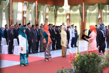 Lantik  tiga Ketua Tim Penggerak PKK Tanah Laut
