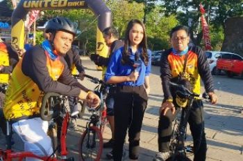 Wagub lepas peserta jambore sepeda lipat nasional