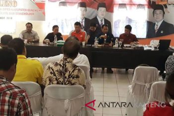 102 Caleg Gumas bersaing rebut delapan kursi di dapil satu