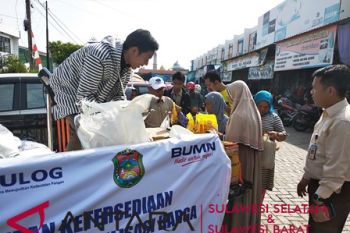 Polres Mamuju kawal penyaluran 104.970 kg beras sejahtera