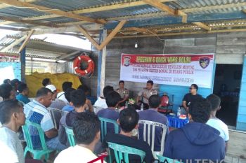 Program Polri disosialisasikan kepada nakhoda kapal di Tojo Unauna