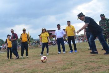 Poso gelar kompetisi sepak bola Liga Desa Nusantara