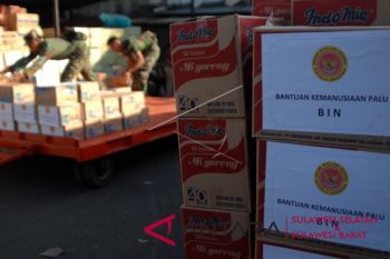 Posko penanganan bencana mulai "banjir" bantuan