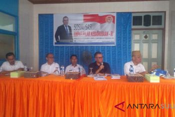 Bara Hasibuan sosialisasi pilar kebangsaan di Bitung