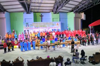 Konser Musik Tradisional Yubileum 150 Tahun Umat Katolik Keuskupan Manado