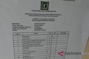 KPU Manado Umumkan Hasil Verifikasi LADK Parpol