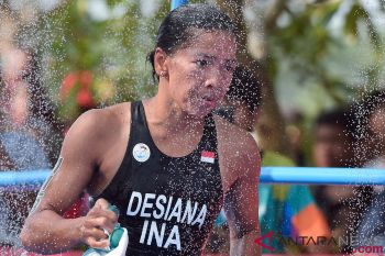 Indonesia buka triatlon hari ketiga dengan emas duatlon estafet putri