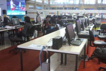Pewarta peliput Asian Games 2018 di Palembang pulang kampung