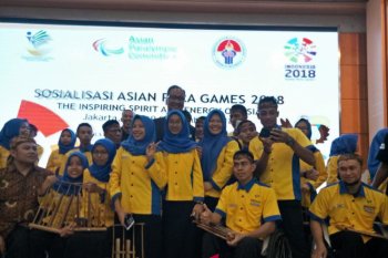 Ribuan peserta ikuti Parade Momo Asian Para Games 2018