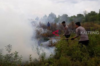 Meski sering hujan, Satgas karhutla Kalteng rutin patroli