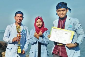 Tiga Mahasiswa UIN Raden Fatah raih prestasi Internasional Jamboree Of Islamic Economics Student