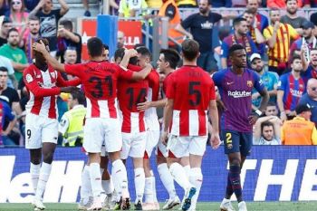 Barcelona ditahan imbang Bilbao di Stadion Nou Camp