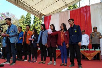 Mahasiswa Bali sampaikan "Deklarasi Merajut Kebangsaan"