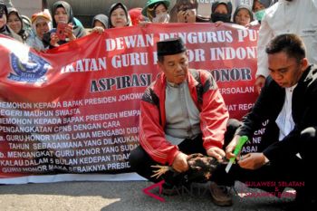 Guru honorer Sulsel tuntut pengangkatan CASN
