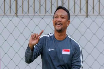 Fandi Ahmad tangani latihan perdana Timnas Singapura